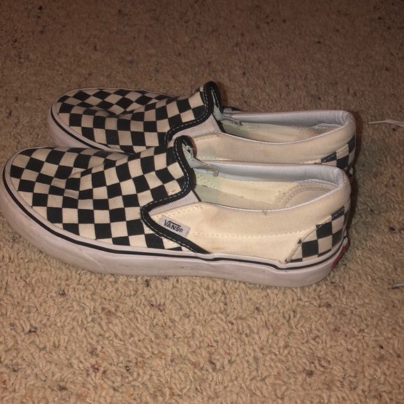 used vans slip ons